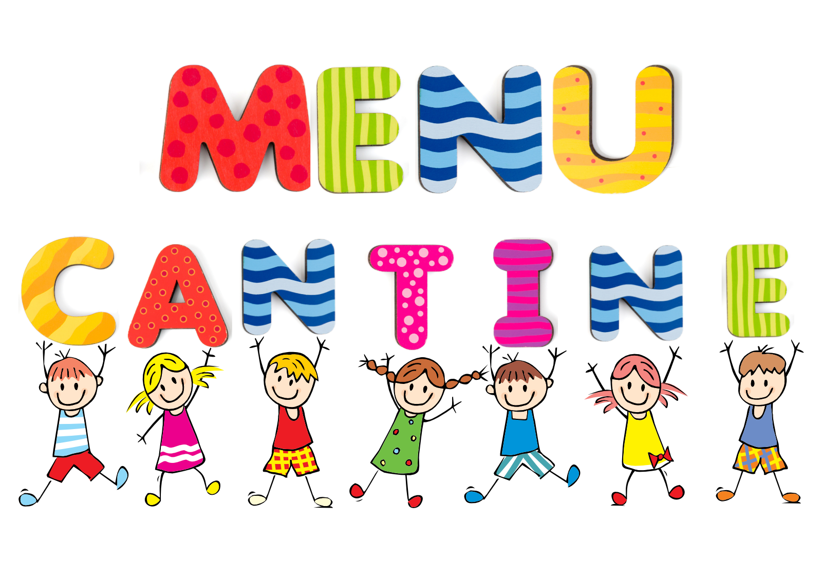 Menus de cantine