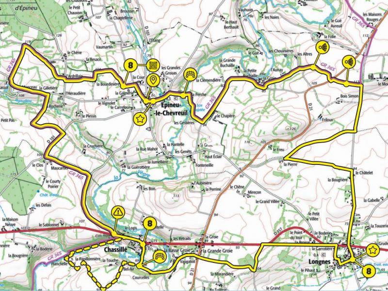 circuit Chassillé Longnes